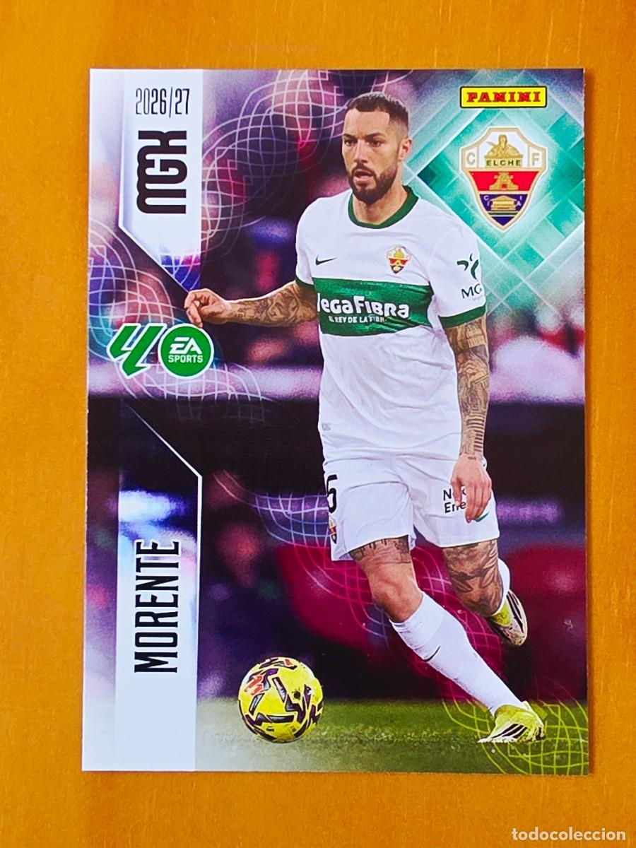 Cromos de f&uacute;tbol: 158 Tete Morente, Elche CF, Panini Megacracks MGK 2026 2027 26 27