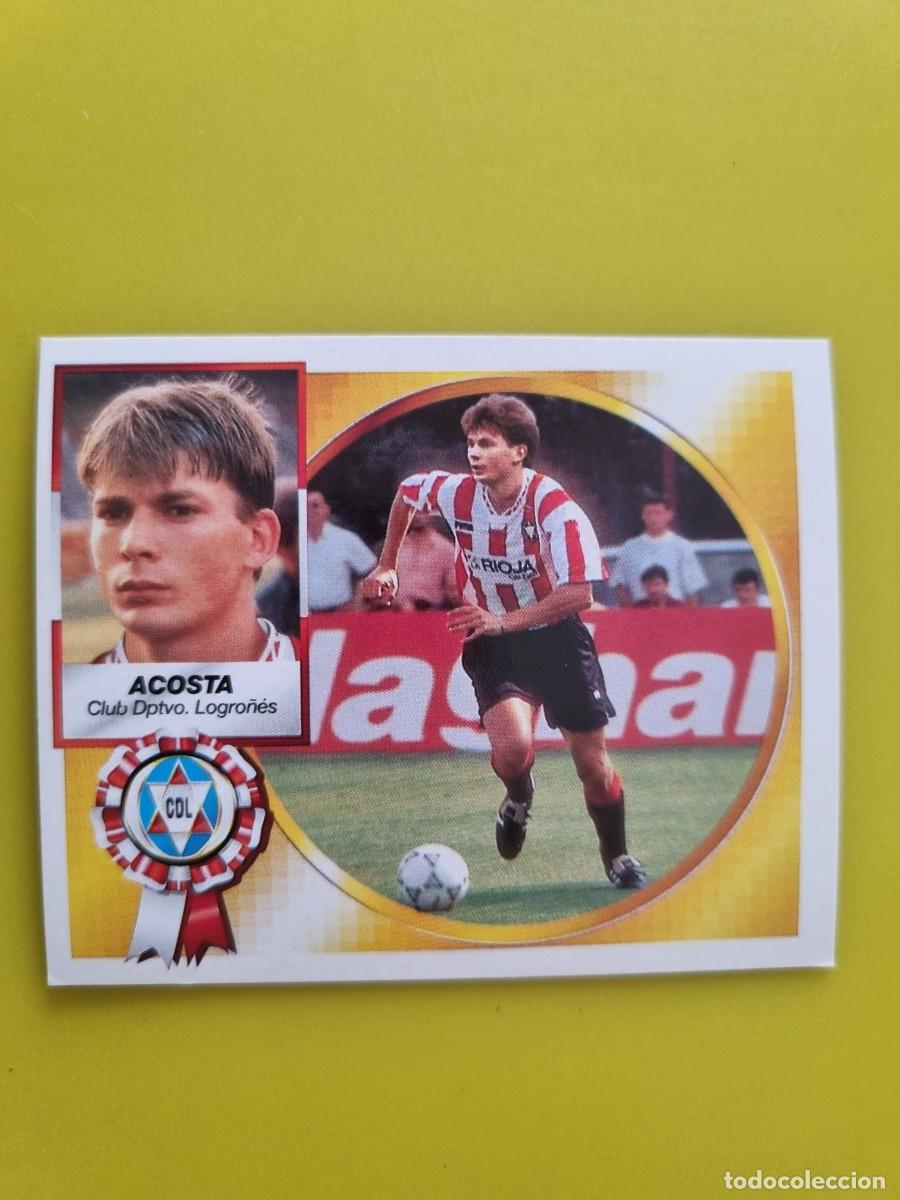 Cromos de f&uacute;tbol: LIGA ESTE 94 95 1994 1995 NUNCA PEGADO SIN PEGAR FICHAJE 32 ACOSTA CD LOGRO&Ntilde;ES AR1026