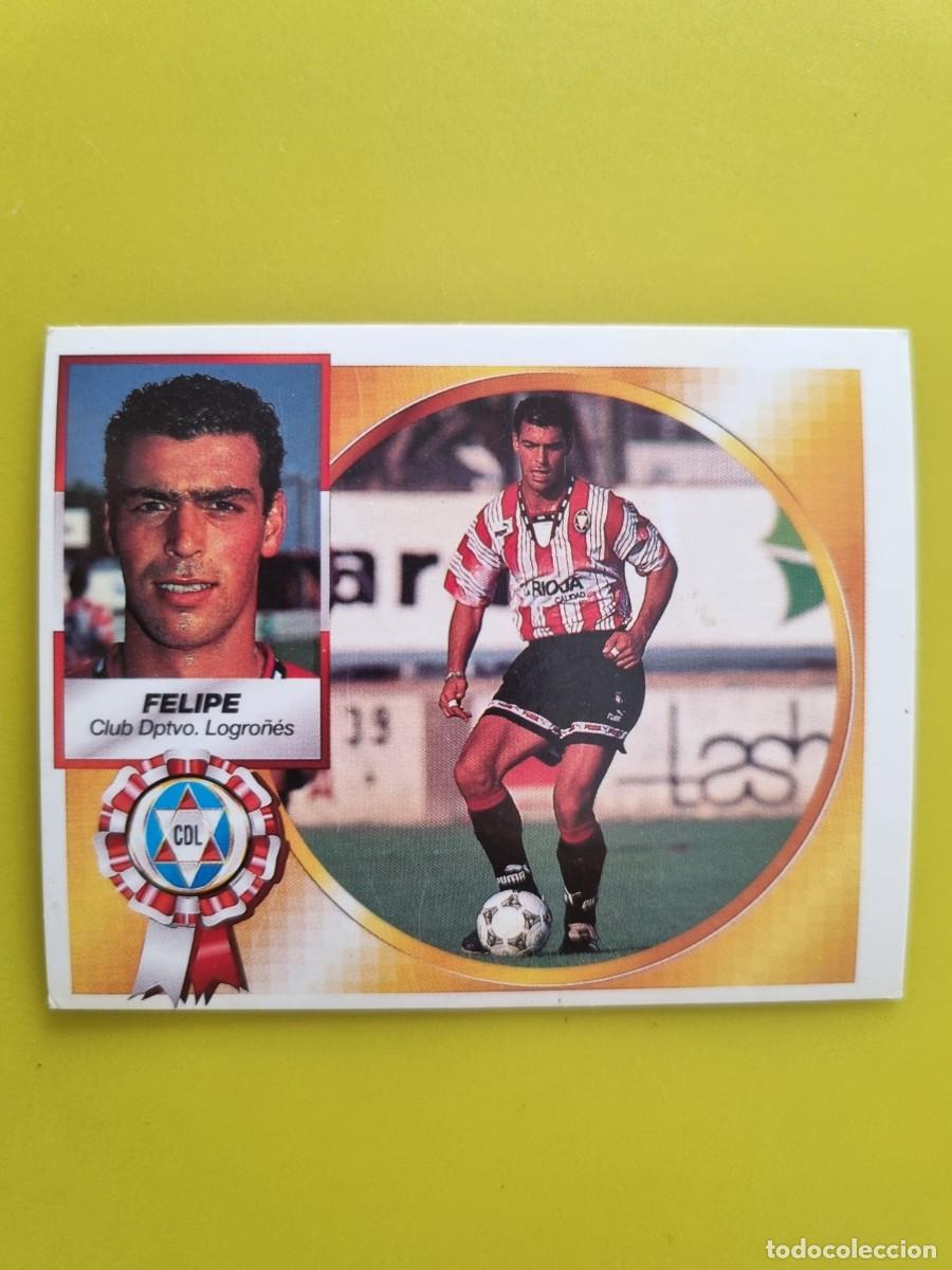 Cromos de f&uacute;tbol: LIGA ESTE 94 95 1994 1995 NUNCA PEGADO SIN PEGAR COLOCA FELIPE CD LOGRO&Ntilde;ES AR1026