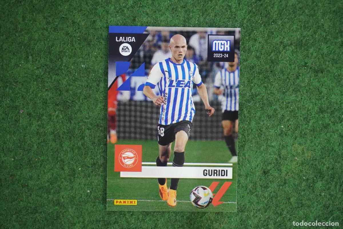 Cromos de f&uacute;tbol: 31 GURIDI D. ALAV&Eacute;S MEGACRACKS 2023 2024 MGK 23 24 PANINI LALIGA EA SPORTS