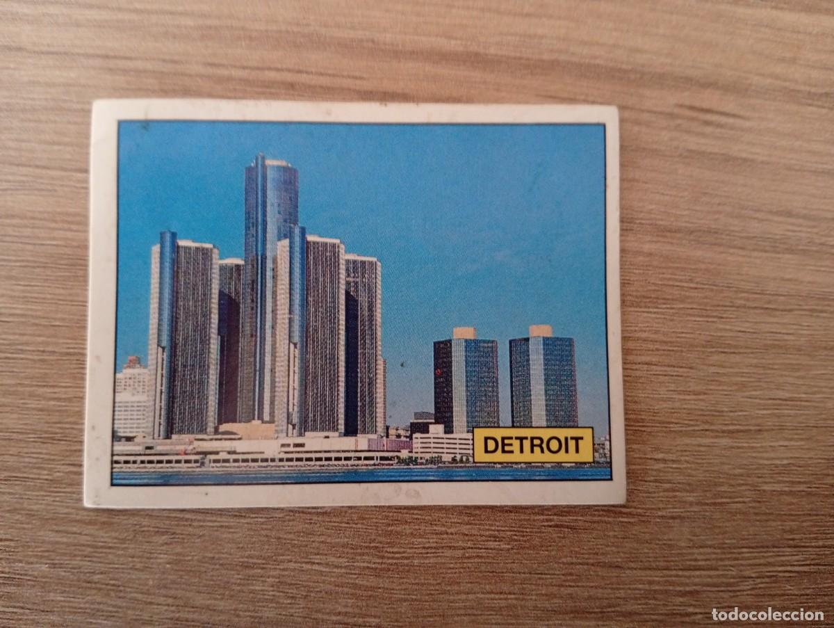 Cromos de f&uacute;tbol: CIUDAD DETROIT 5 MUNDIAL USA 94 1994 PANINI SIN PEGAR NUNCA PEGADO