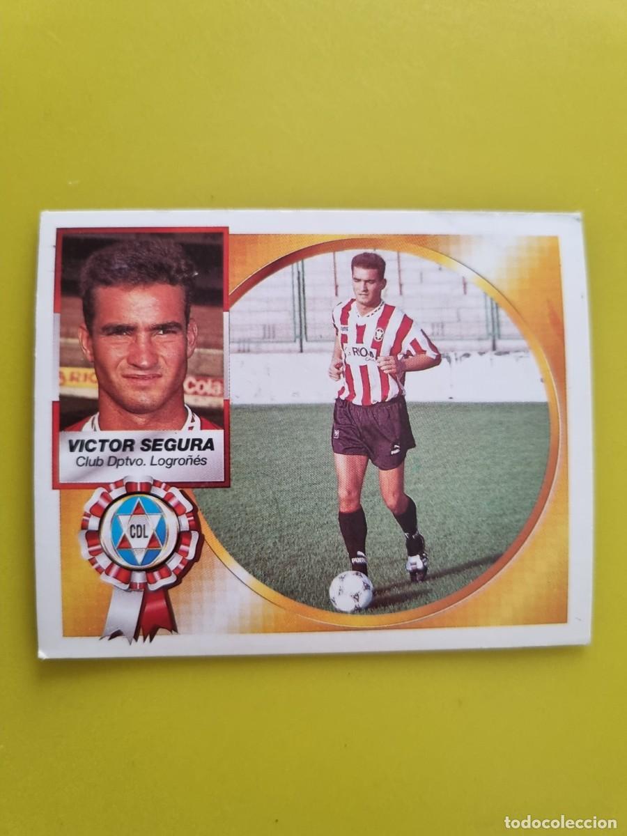 Cromos de f&uacute;tbol: LIGA ESTE 94 95 1994 1995 NUNCA PEGADO SIN PEGAR COLOCA VICTOR SEGURA CD LOGRO&Ntilde;ES AR1026