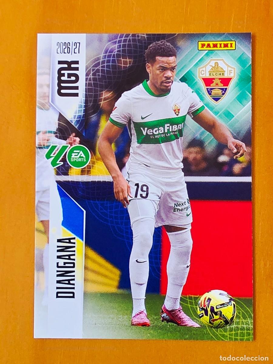 Cromos de f&uacute;tbol: 160 Grady Diangana, Elche CF, Panini Megacracks MGK 2026 2027 26 27