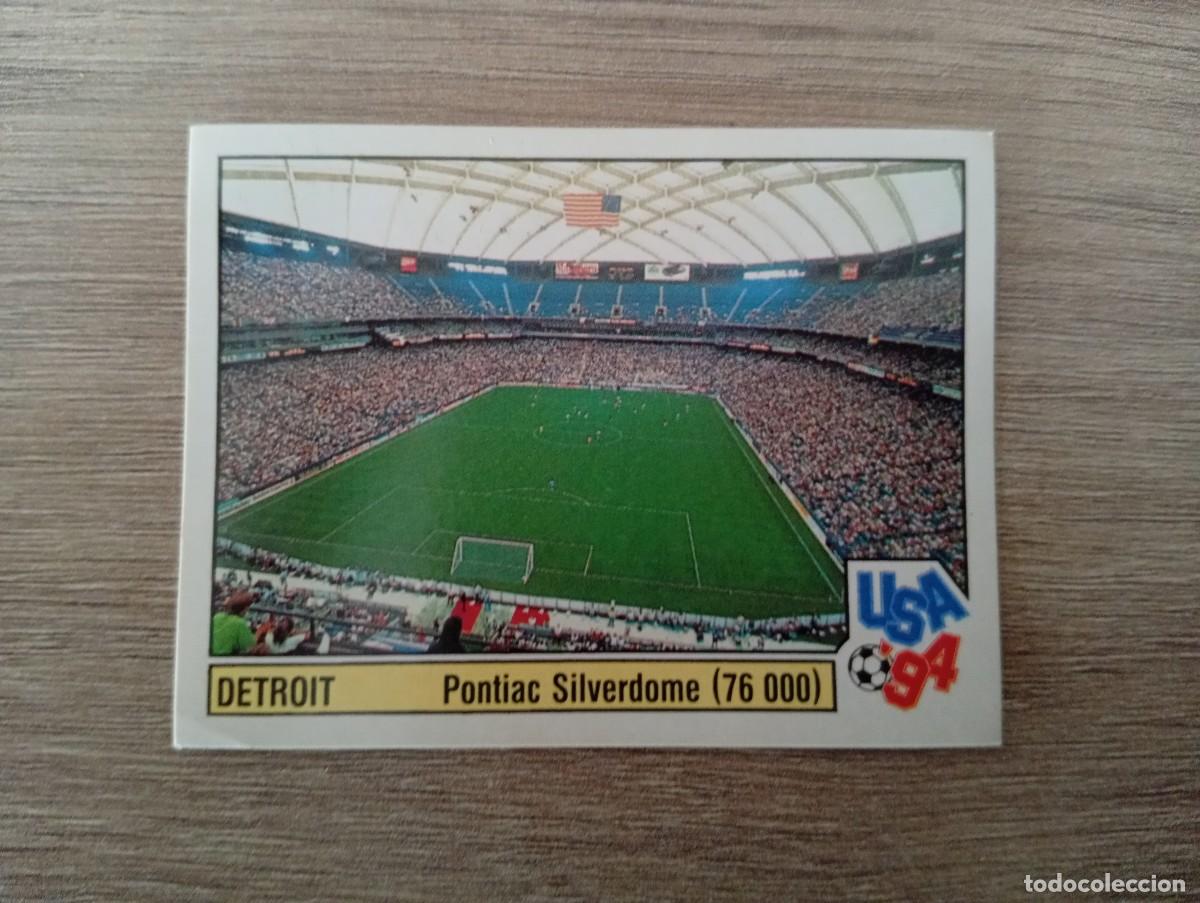 Figurine di Calcio: ESTADIO 8 DETROIT PONTIAC SILVERDONE MUNDIAL USA 94 1994 PANINI SIN PEGAR NUNCA PEGADO