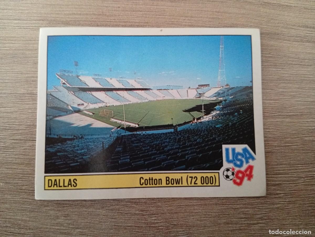 Cromos de f&uacute;tbol: ESTADIO 11 DALLAS COTTON BOWL MUNDIAL USA 94 1994 PANINI SIN PEGAR NUNCA PEGADO