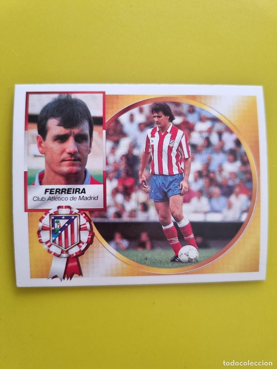 Cromos de f&uacute;tbol: LIGA ESTE 94 95 1994 1995 NUNCA PEGADO SIN PEGAR COLOCA FERREIRA AT DE MADRID AR1026