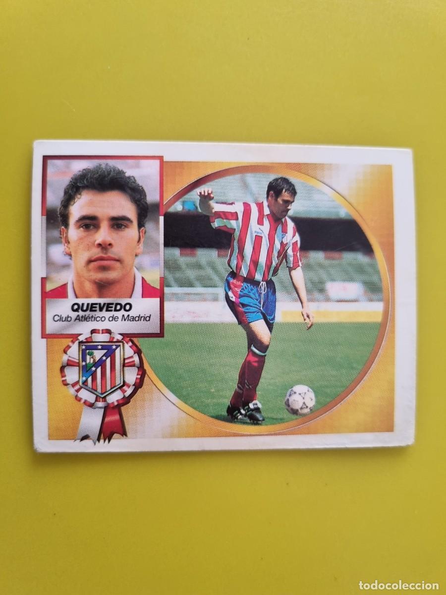 Cromos de f&uacute;tbol: LIGA ESTE 94 95 1994 1995 NUNCA PEGADO SIN PEGAR QUEVEDO AT DE MADRID AR1026