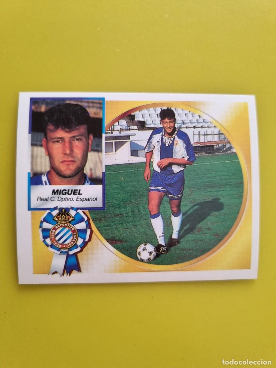 Figurine di Calcio: LIGA ESTE 94 95 1994 1995 NUNCA PEGADO SIN PEGAR COLOCA MIGUEL RCD ESPA&Ntilde;OL AR1026