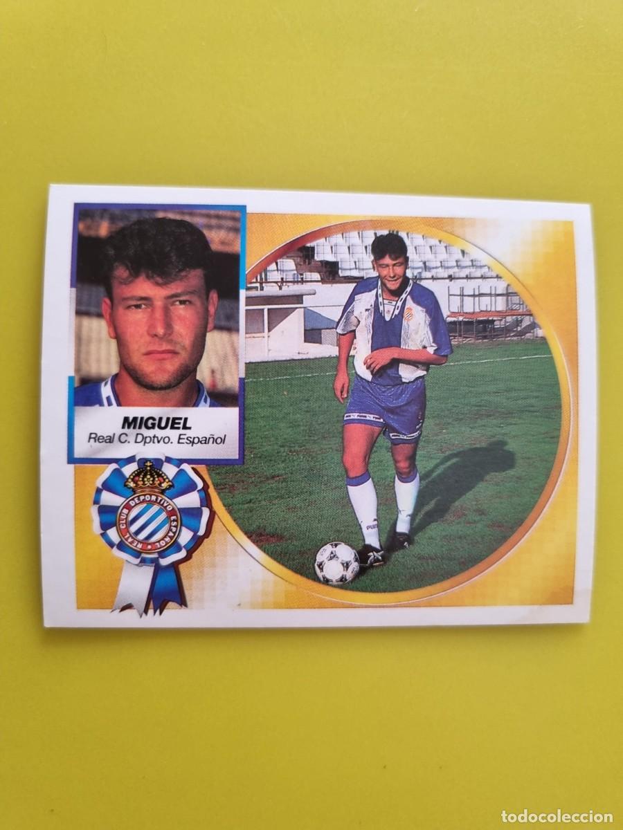 Fu&szlig;ball-Sticker: LIGA ESTE 94 95 1994 1995 NUNCA PEGADO SIN PEGAR COLOCA MIGUEL RCD ESPA&Ntilde;OL AR1026