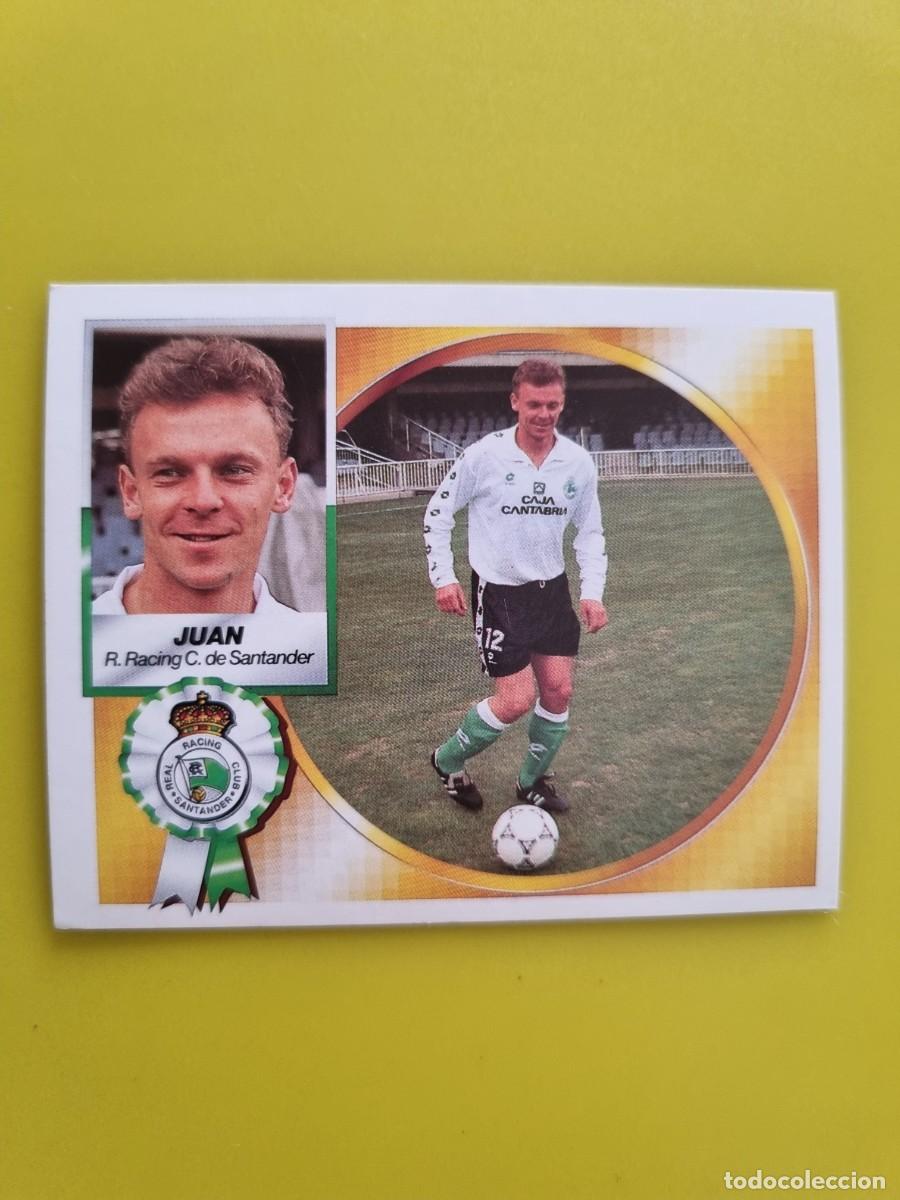 Figurine di Calcio: LIGA ESTE 94 95 1994 1995 NUNCA PEGADO SIN PEGAR COLOCA JUAN RACING DE SANTANDER AR1026