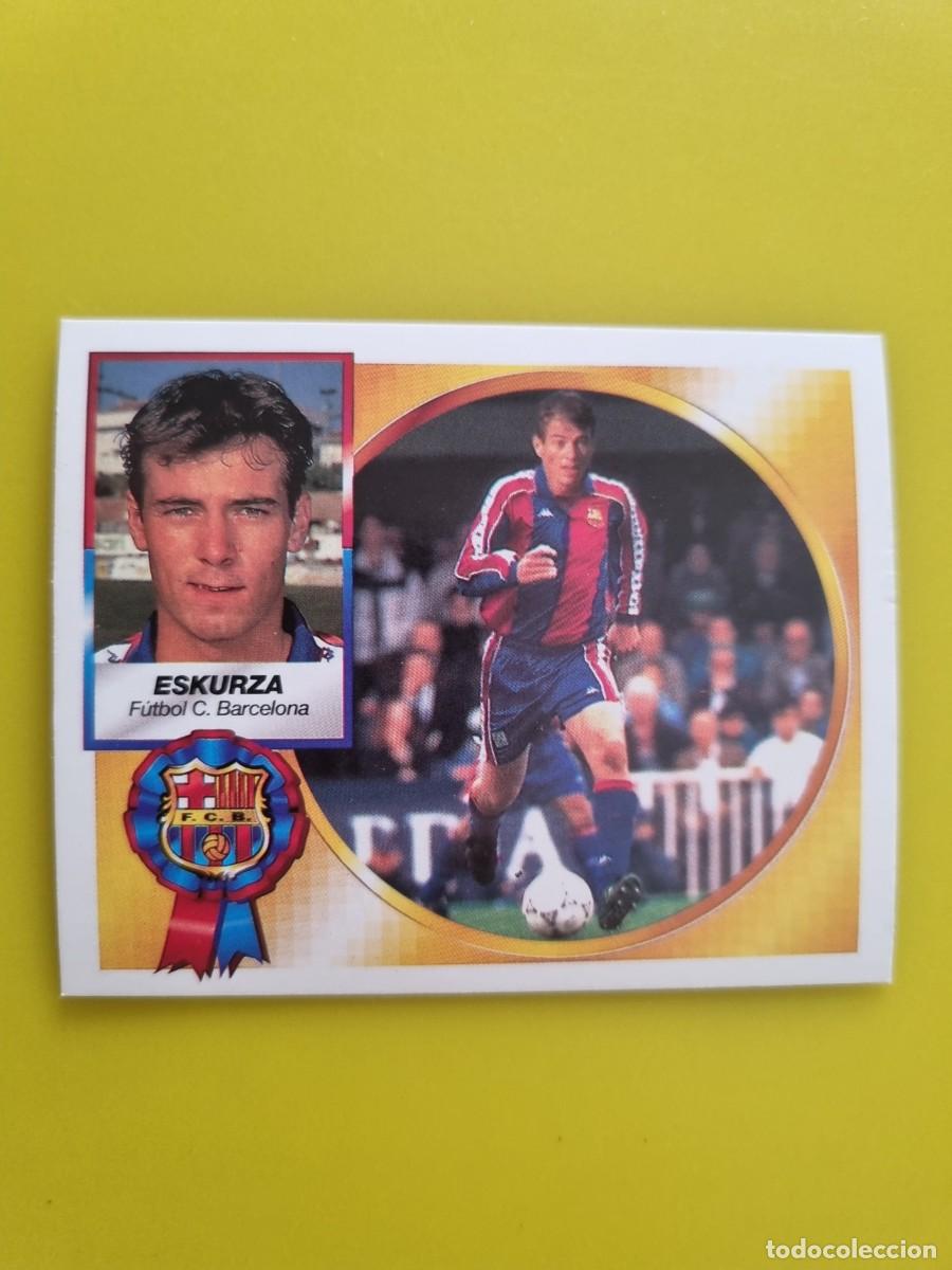 Cromos de f&uacute;tbol: LIGA ESTE 94 95 1994 1995 NUNCA PEGADO SIN PEGAR COLOCA ESKURZA FC BARCELONA AR1026