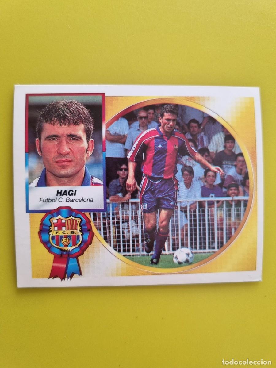 Cromos de f&uacute;tbol: LIGA ESTE 94 95 1994 1995 NUNCA PEGADO SIN PEGAR COLOCA HAGI FC BARCELONA AR1026