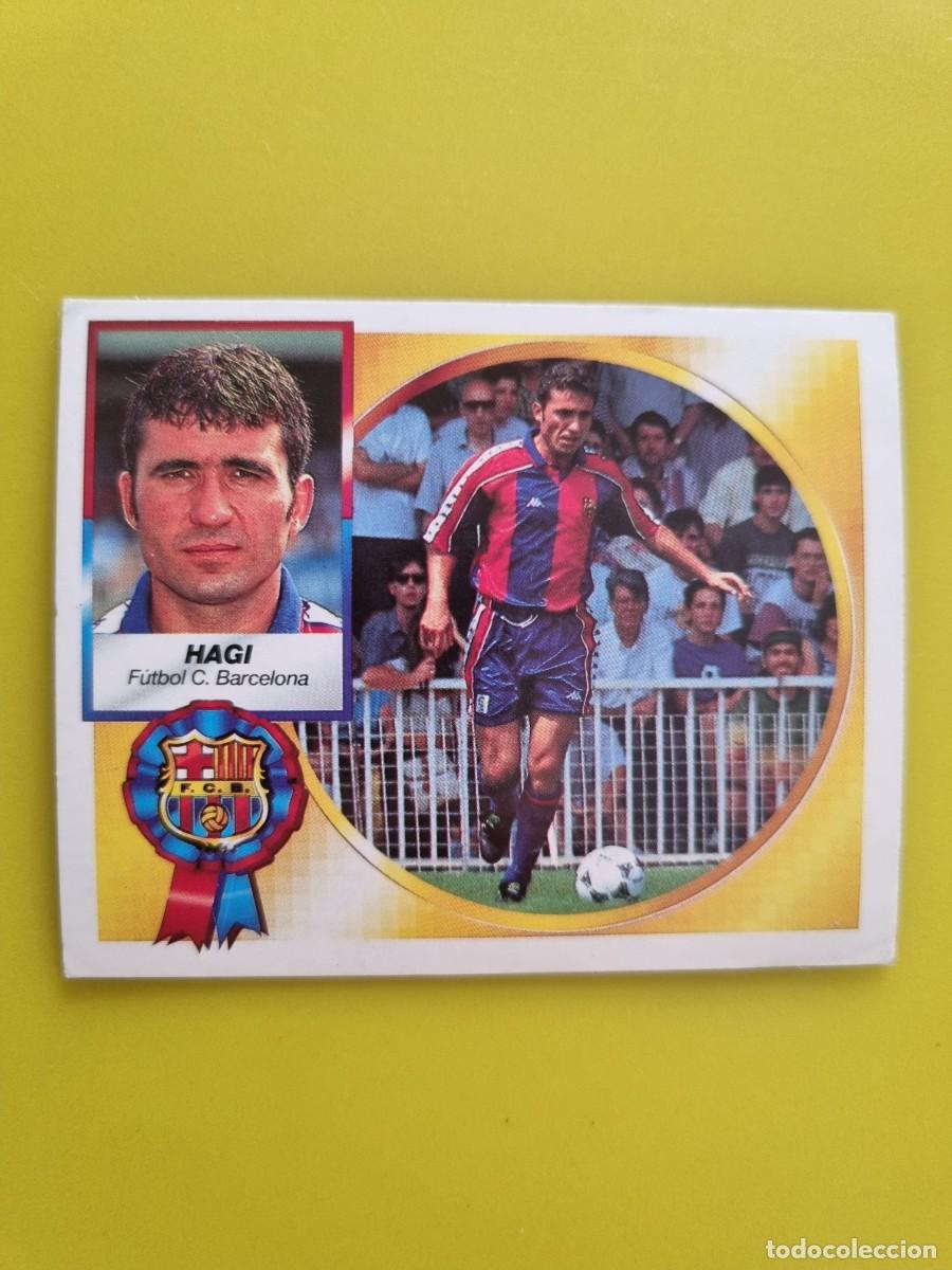 Cromos de f&uacute;tbol: LIGA ESTE 94 95 1994 1995 NUNCA PEGADO SIN PEGAR COLOCA HAGI FC BARCELONA AR1026