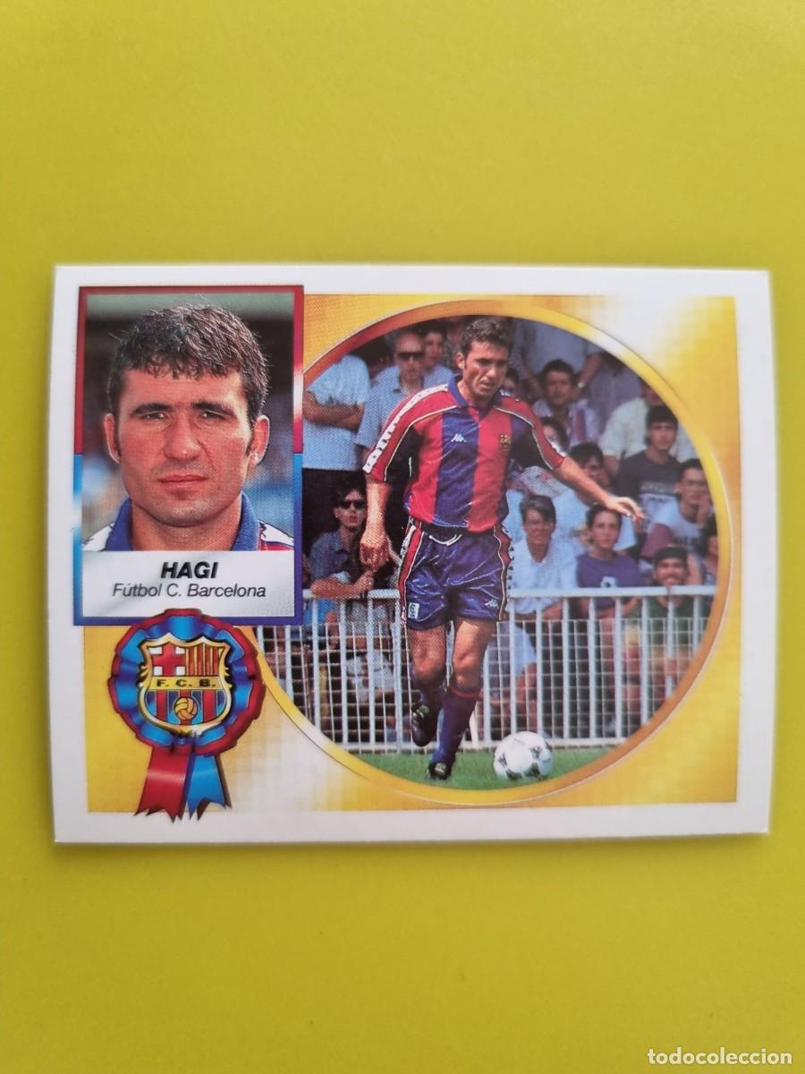 Cromos de f&uacute;tbol: LIGA ESTE 94 95 1994 1995 NUNCA PEGADO SIN PEGAR COLOCA HAGI FC BARCELONA AR1026