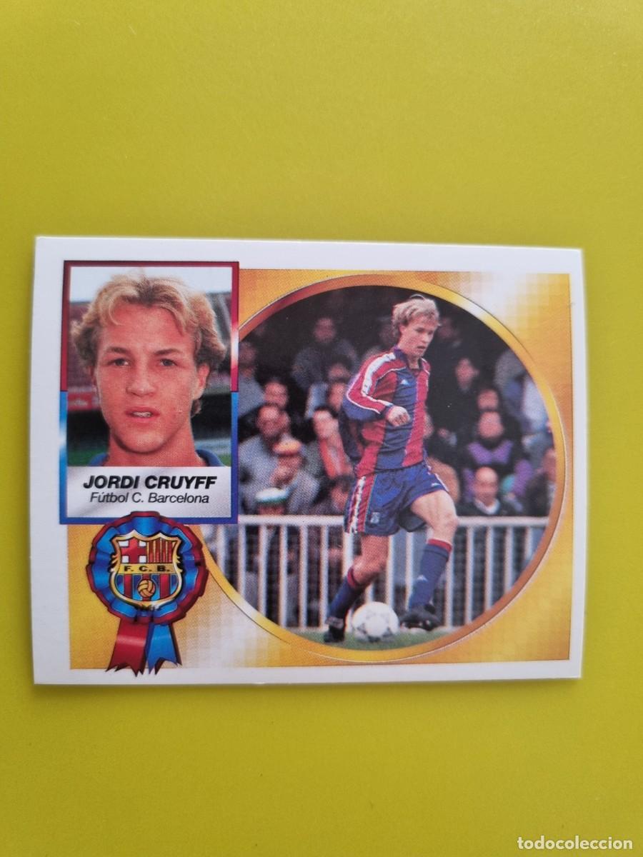 Cromos de f&uacute;tbol: LIGA ESTE 94 95 1994 1995 NUNCA PEGADO SIN PEGAR COLOCA JORDI CRUYFF FC BARCELONA AR1026