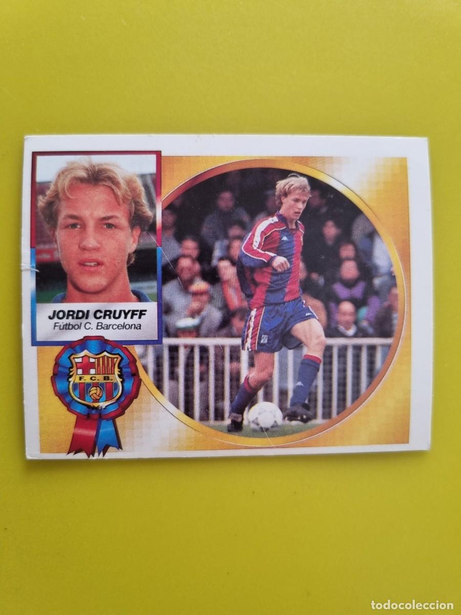 Cromos de f&uacute;tbol: LIGA ESTE 94 95 1994 1995 NUNCA PEGADO SIN PEGAR COLOCA JORDI CRUYFF FC BARCELONA AR1026
