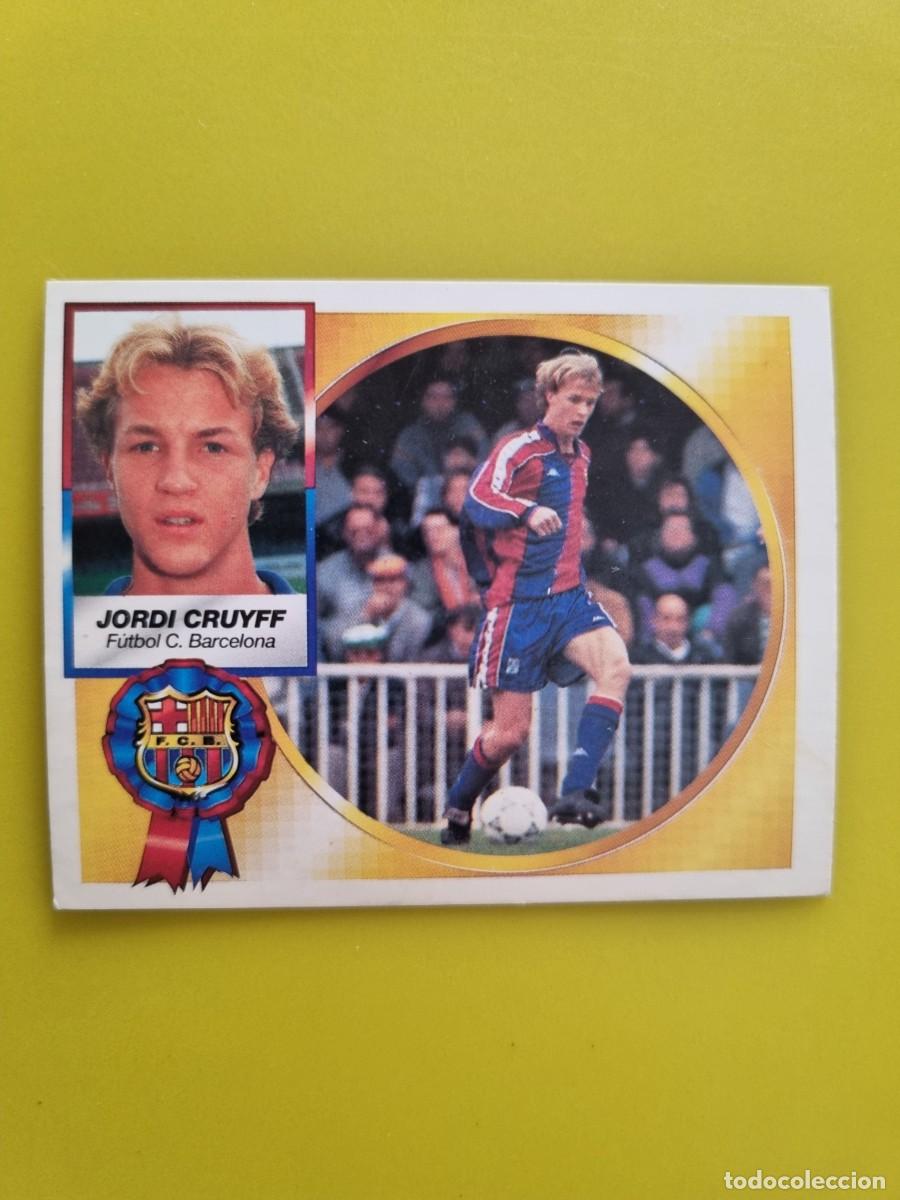 Cromos de f&uacute;tbol: LIGA ESTE 94 95 1994 1995 NUNCA PEGADO SIN PEGAR COLOCA JORDI CRUYFF FC BARCELONA AR1026