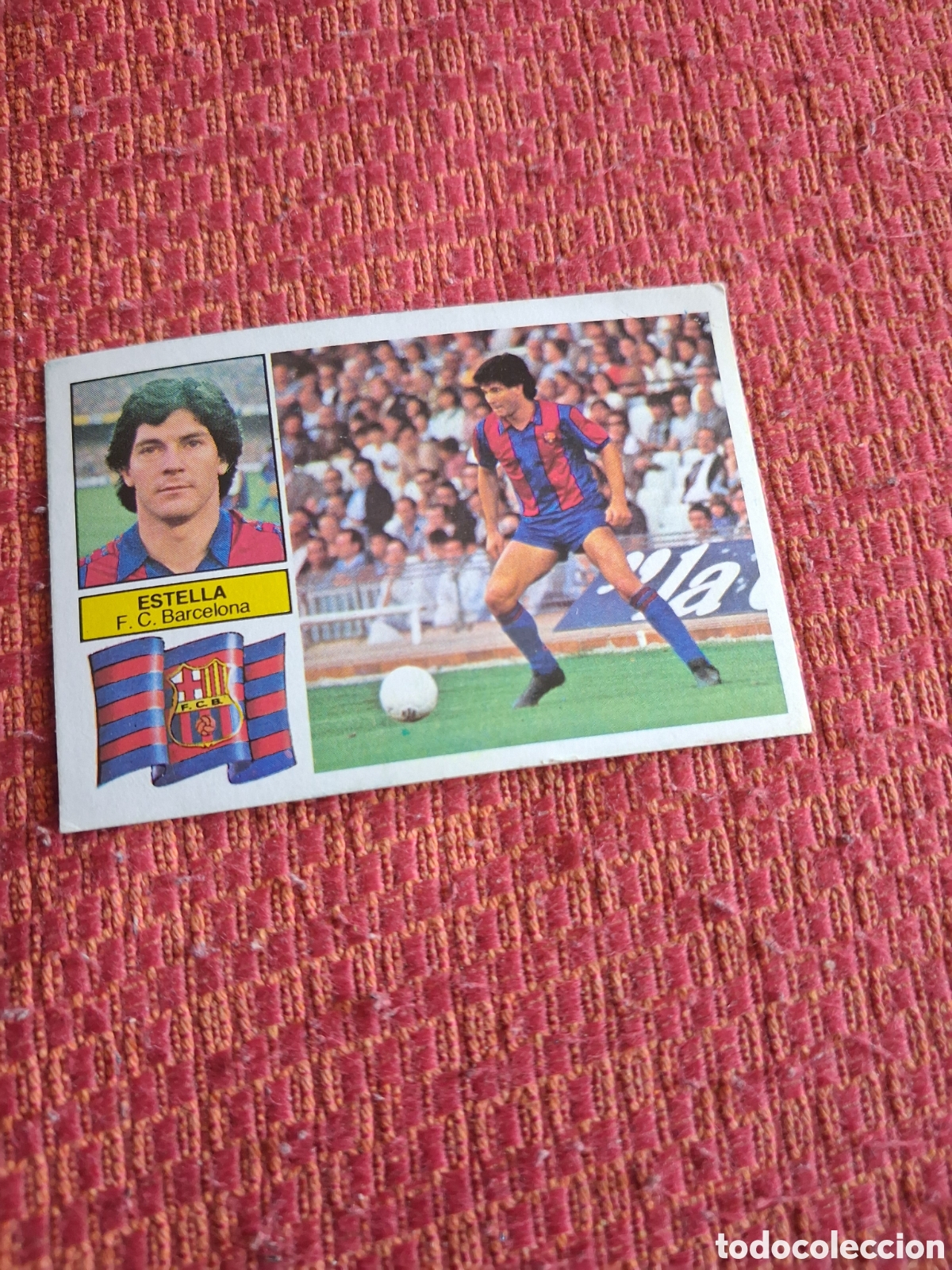 Cromos de f&uacute;tbol: Liga este 82 83 estella Barcelona recuperado del &aacute;lbum ver fotos