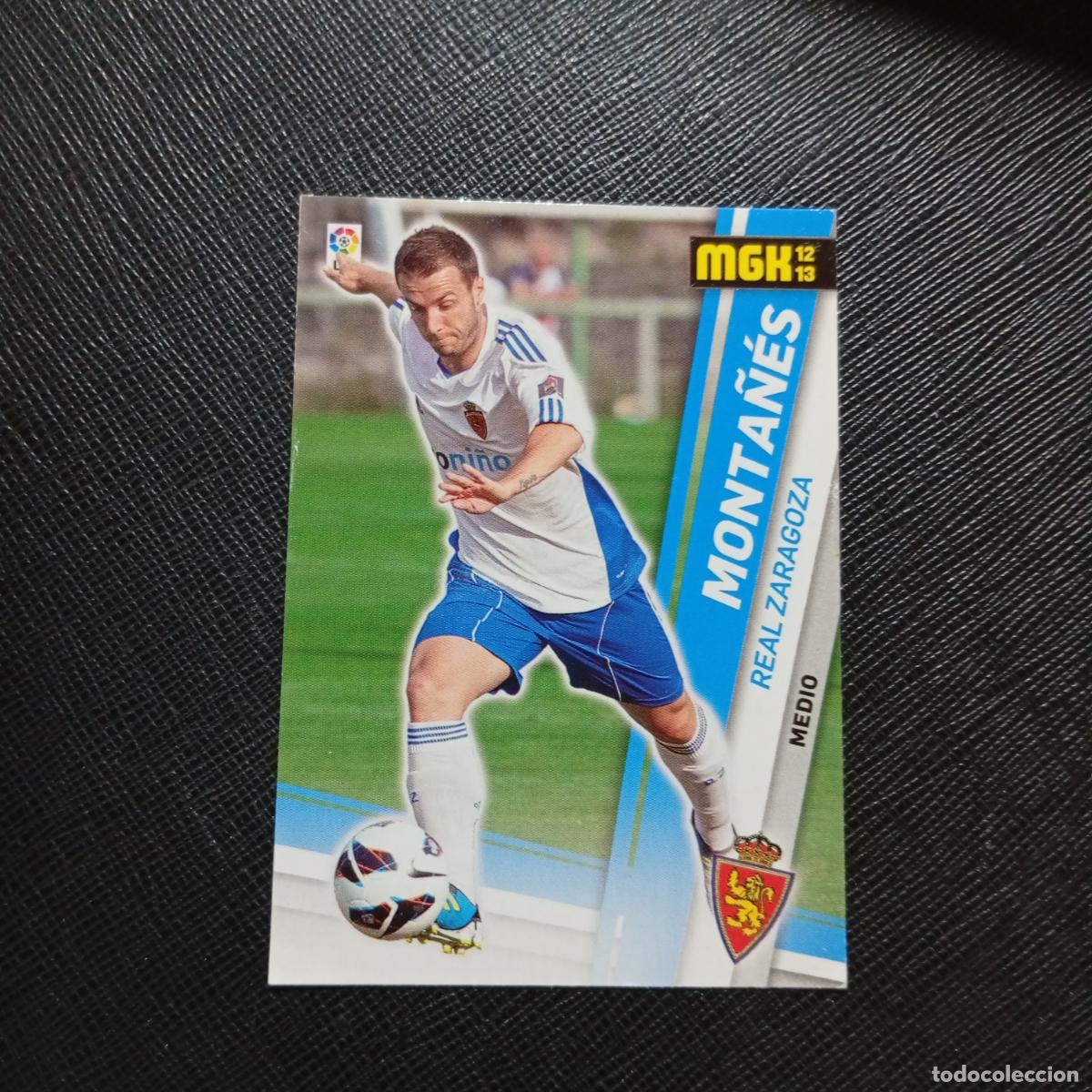 Cromos de f&uacute;tbol: 357 MONTA&Ntilde;ES ZARAGOZA MEGACRACKS 2012 2013 CROMO 12 13 FUTBOL LIGA - A201 PG32