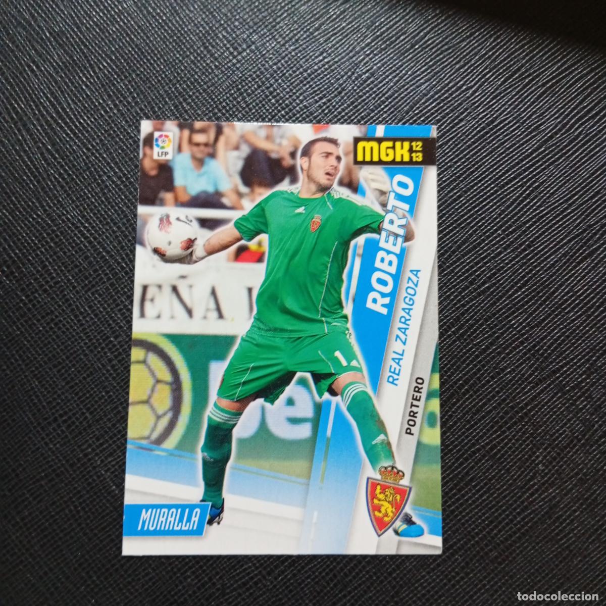 Cromos de f&uacute;tbol: 344 ROBERTO ZARAGOZA MEGACRACKS 2012 2013 CROMO 12 13 FUTBOL LIGA - A201 PG32