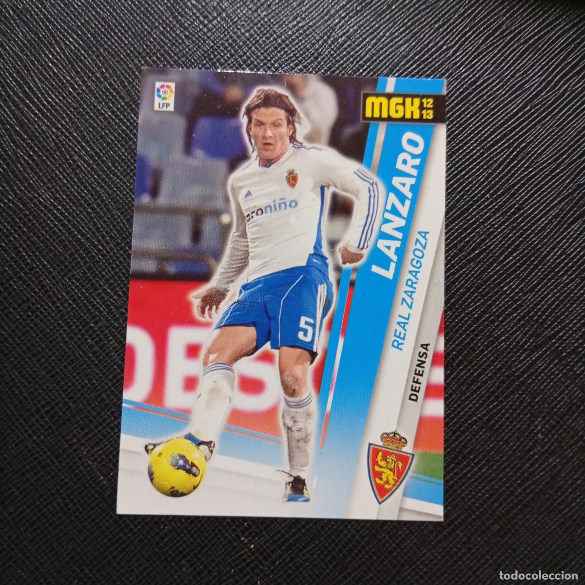 Cromos de f&uacute;tbol: 346 LANZARO ZARAGOZA MEGACRACKS 2012 2013 CROMO 12 13 FUTBOL LIGA - A201 PG32