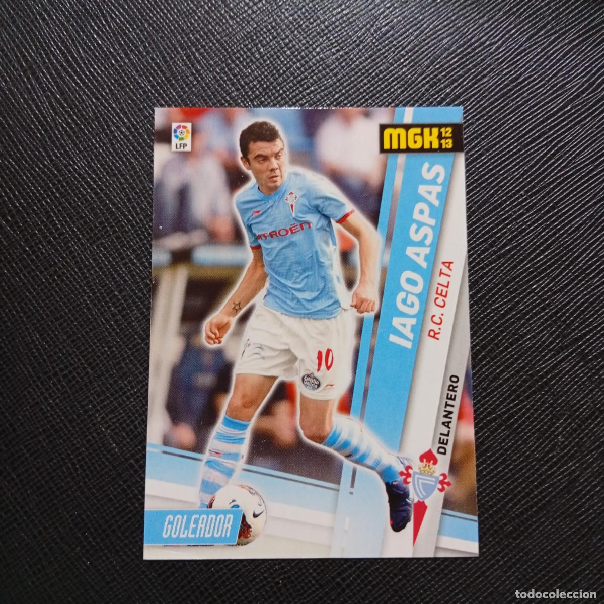 Cromos de f&uacute;tbol: 90 IAGO ASPAS CELTA MEGACRACKS 2012 2013 CROMO 12 13 FUTBOL LIGA - A201 PG35