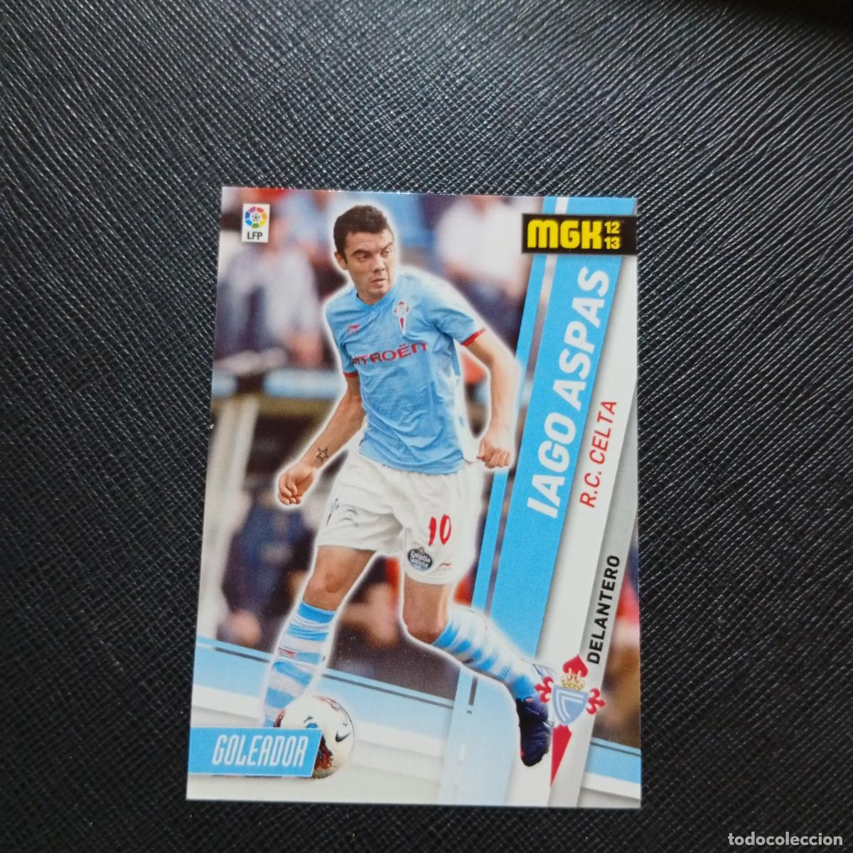 Cromos de f&uacute;tbol: 90 IAGO ASPAS CELTA MEGACRACKS 2012 2013 CROMO 12 13 FUTBOL LIGA - A201 PG35 B