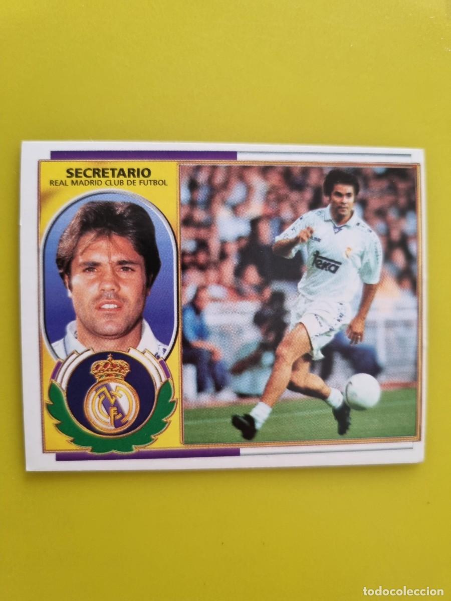 Cromos de f&uacute;tbol: LIGA ESTE 96 97 1996 1997 NUNCA PEGADO SIN PEGAR FICHAJE 18 SECRETARIO REAL MADRID AR1026