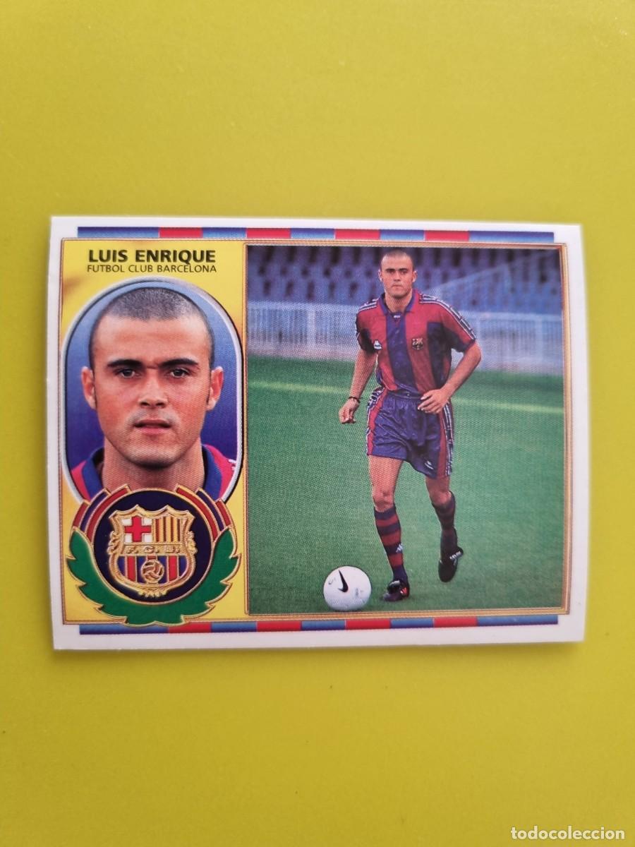 Cromos de f&uacute;tbol: LIGA ESTE 96 97 1996 1997 NUNCA PEGADO SIN PEGAR FICHAJE 15 LUIS ENRIQUE FC BARCELONA AR1026