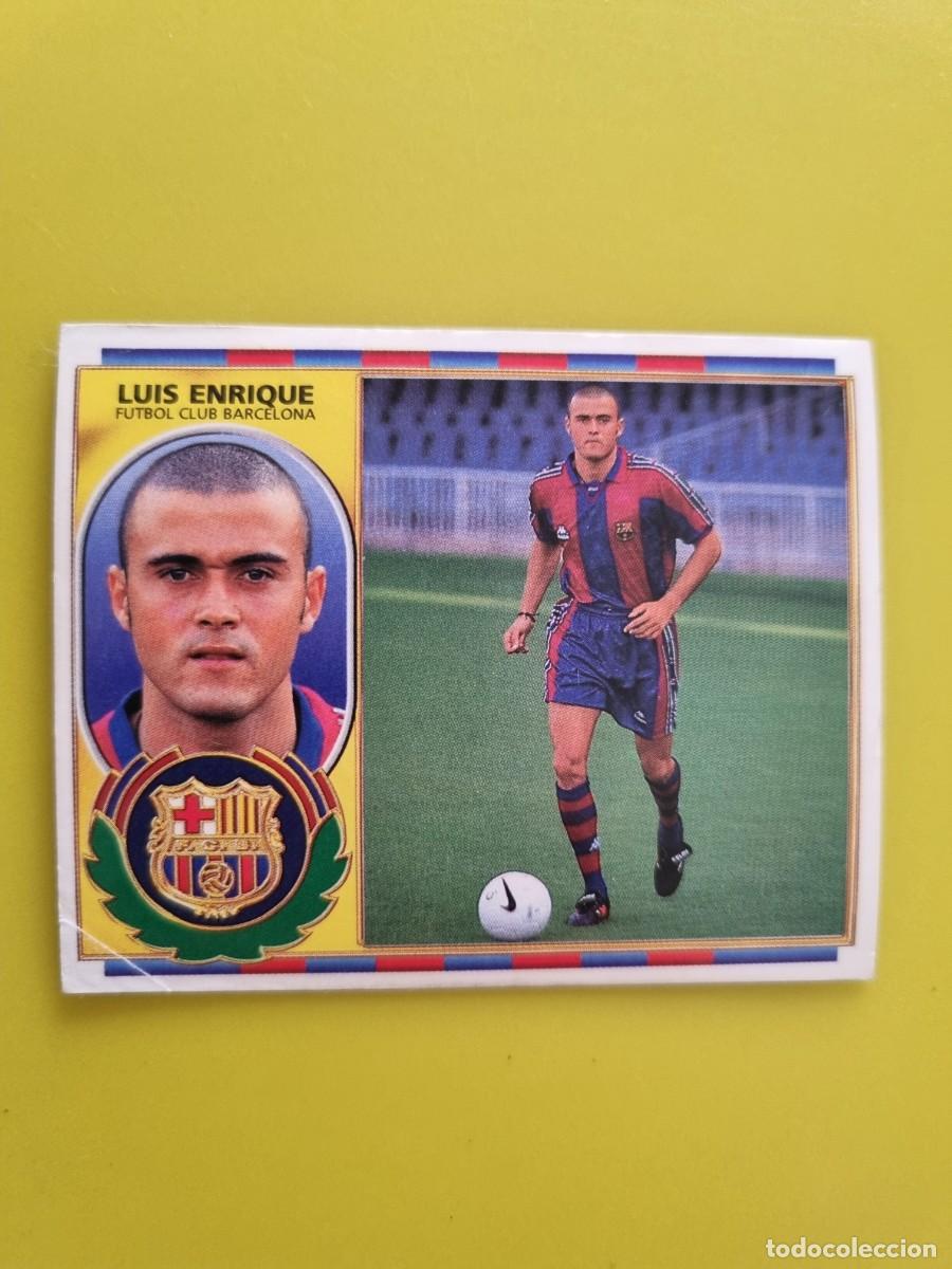 Cromos de f&uacute;tbol: LIGA ESTE 96 97 1996 1997 NUNCA PEGADO SIN PEGAR FICHAJE 15 LUIS ENRIQUE FC BARCELONA AR1026