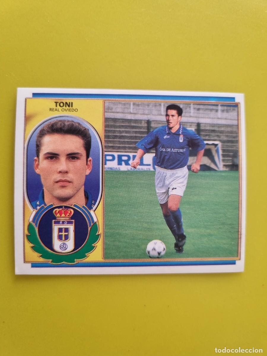 Cromos de Futebol: LIGA ESTE 96 97 1996 1997 NUNCA PEGADO SIN PEGAR FICHAJE 10 TONI REAL OVIEDO AR1026