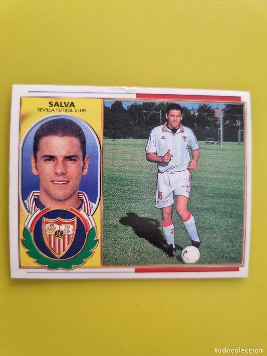 Cromos de f&uacute;tbol: LIGA ESTE 96 97 1996 1997 NUNCA PEGADO SIN PEGAR COLOCA SALVA SEVILLA AR1026
