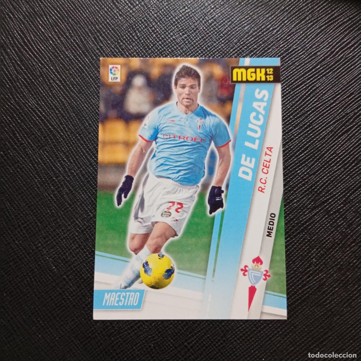 Cromos de f&uacute;tbol: 85 DE LUCAS CELTA MEGACRACKS 2012 2013 CROMO 12 13 FUTBOL LIGA - A201 PG37
