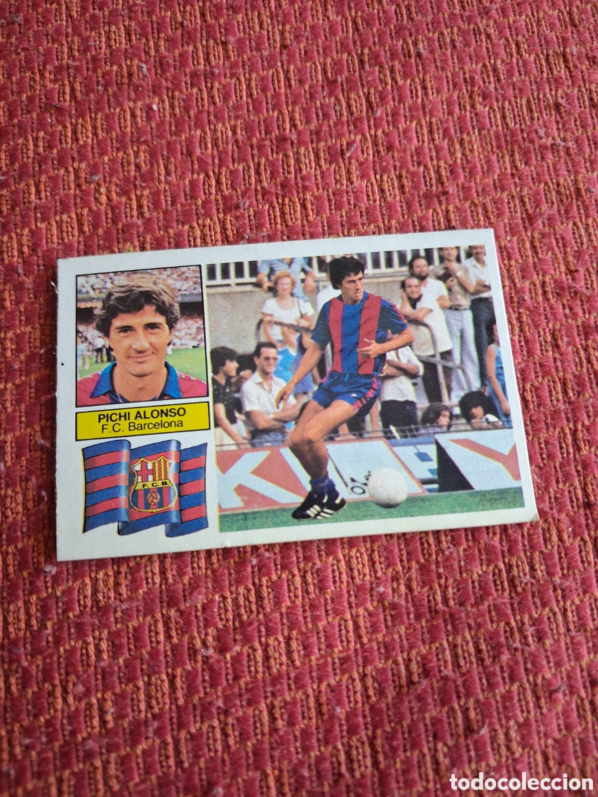 Cromos de Futebol: Liga este 82 83 pichi alonso del Barcelona recuperado del &aacute;lbum ver fotos