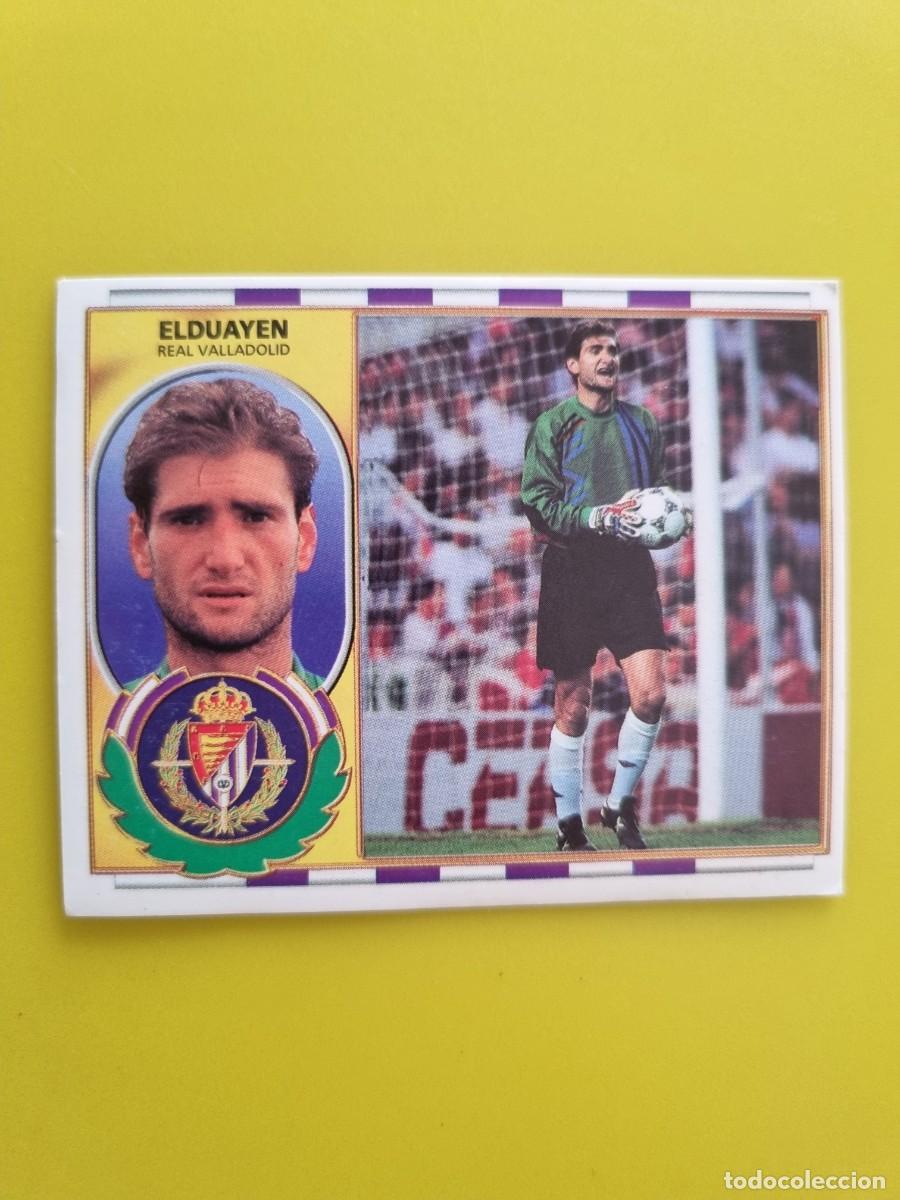 Cartes &agrave; collectionner de Football: LIGA ESTE 96 97 1996 1997 NUNCA PEGADO SIN PEGAR FICHAJE 36 ELDUAYEN VALLADOLID AR1026