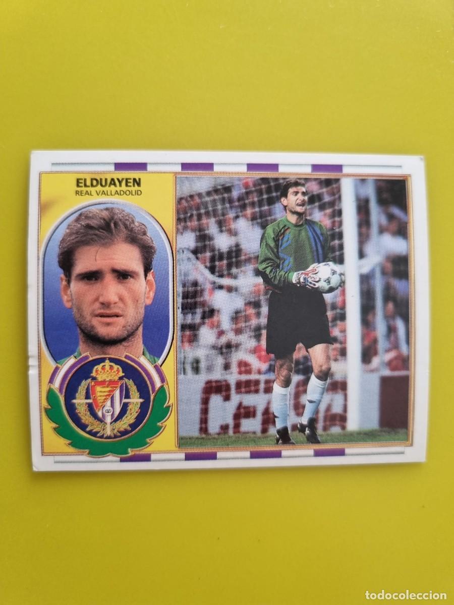 Cartes &agrave; collectionner de Football: LIGA ESTE 96 97 1996 1997 NUNCA PEGADO SIN PEGAR FICHAJE 36 ELDUAYEN VALLADOLID AR1026
