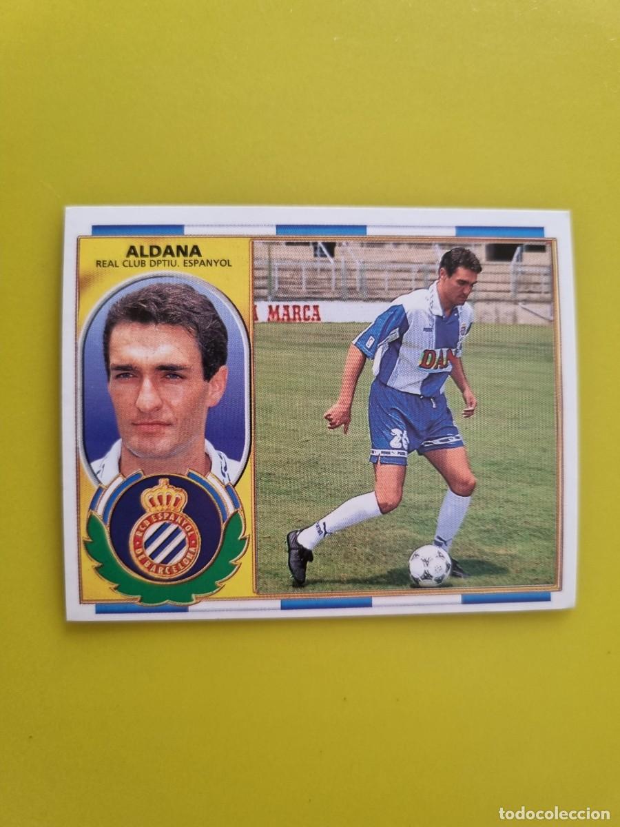 Cartes &agrave; collectionner de Football: LIGA ESTE 96 97 1996 1997 NUNCA PEGADO SIN PEGAR FICHAJE 7 ALDANA RCD ESPANYOL AR1026