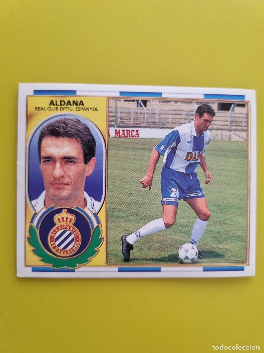 Cartes &agrave; collectionner de Football: LIGA ESTE 96 97 1996 1997 NUNCA PEGADO SIN PEGAR FICHAJE 7 ALDANA RCD ESPANYOL AR1026