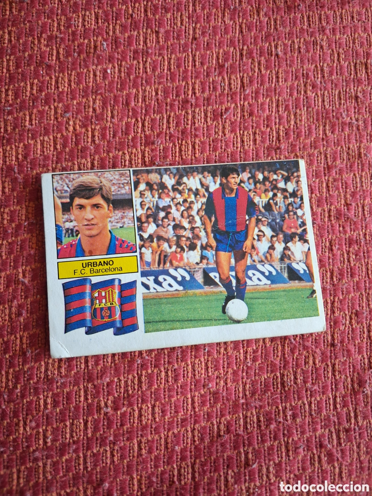 Cartes &agrave; collectionner de Football: Liga este 82 83 urbano del Barcelona recuperado del &aacute;lbum ver fotos