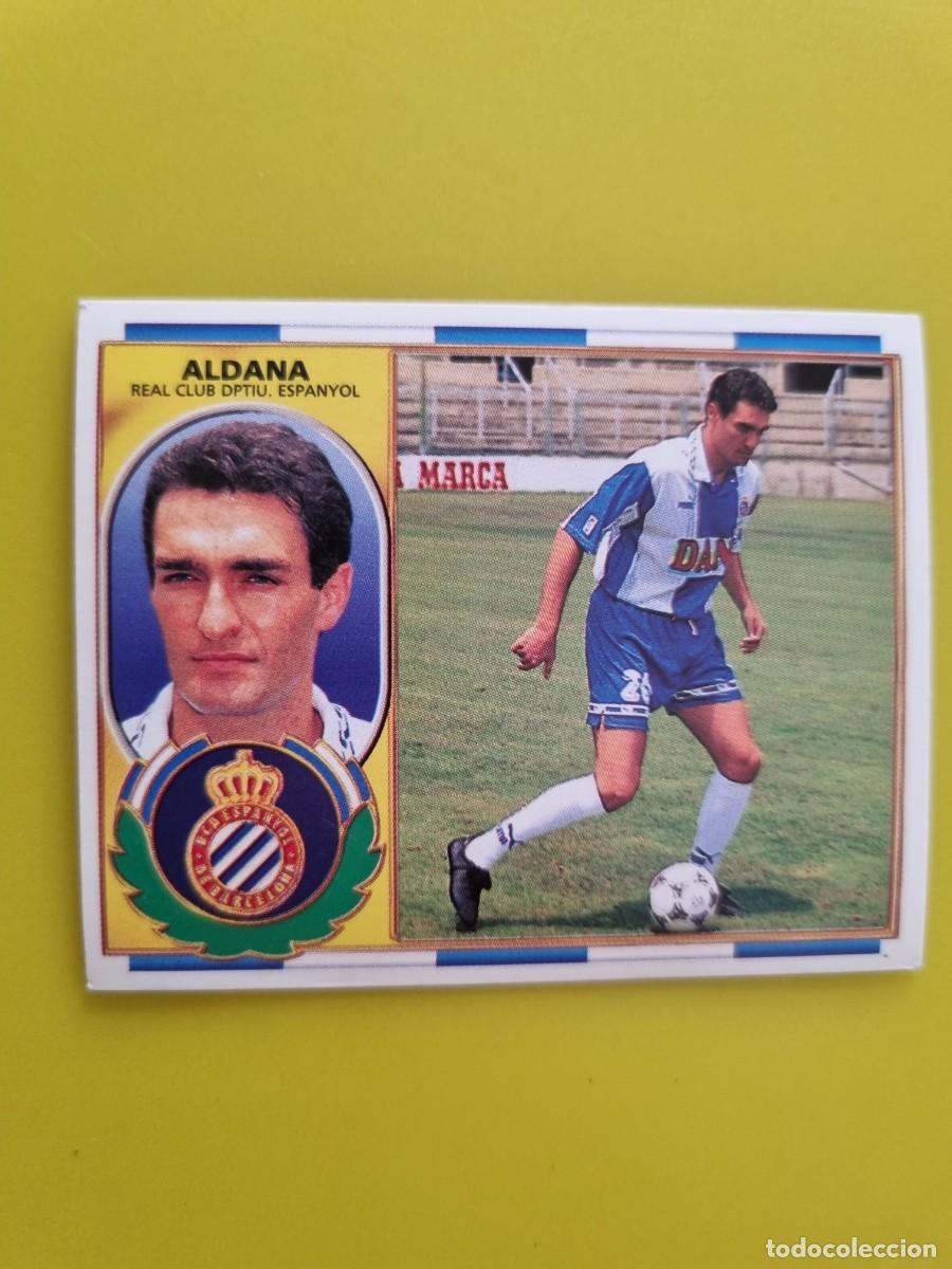 Cartes &agrave; collectionner de Football: LIGA ESTE 96 97 1996 1997 NUNCA PEGADO SIN PEGAR FICHAJE 7 ALDANA RCD ESPANYOL AR1026