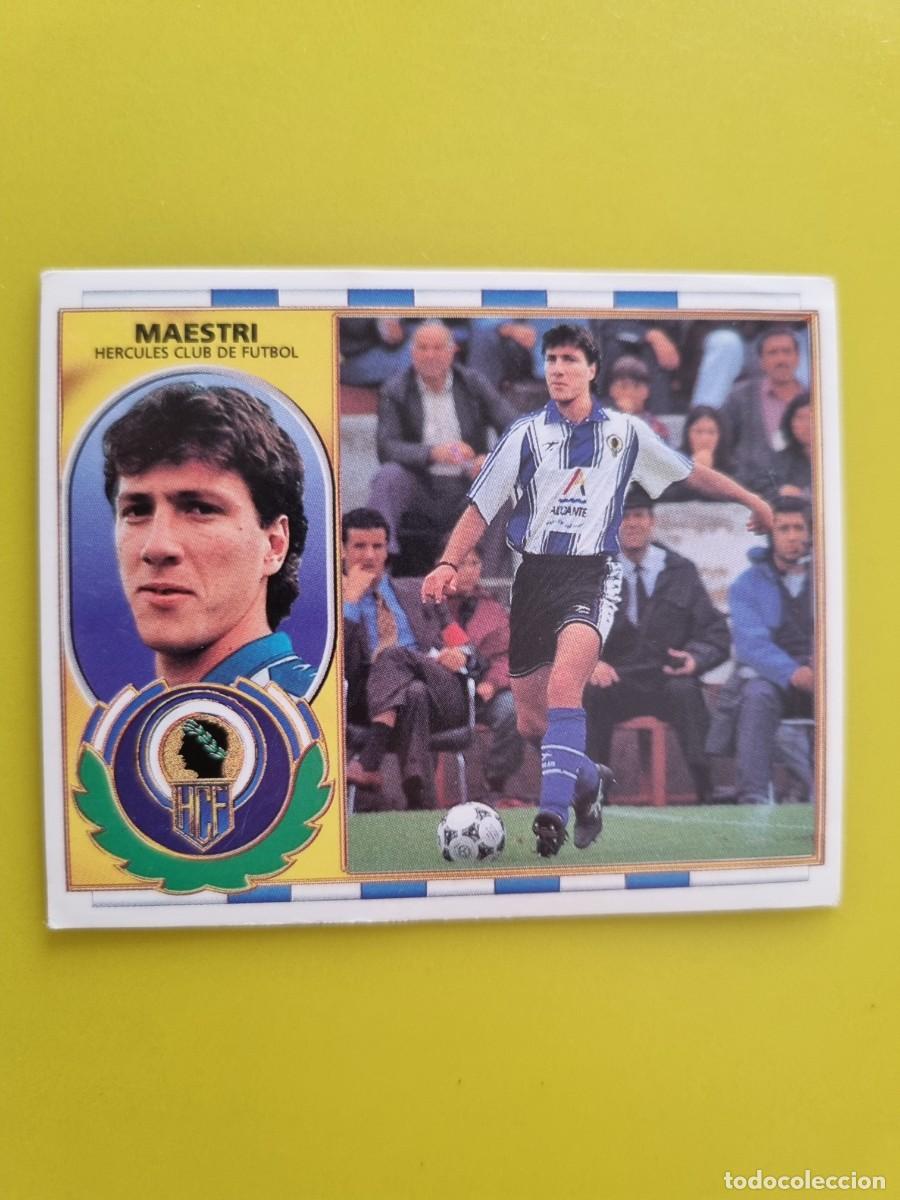 Cartes &agrave; collectionner de Football: LIGA ESTE 96 97 1996 1997 NUNCA PEGADO SIN PEGAR FICHAJE 8 MAESTRI RCD HERCULES AR1026