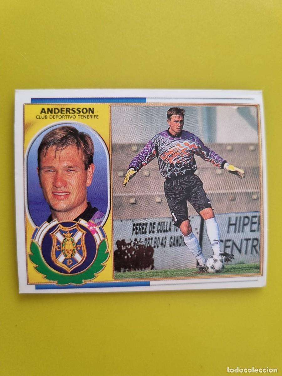 Cromos de f&uacute;tbol: LIGA ESTE 96 97 1996 1997 NUNCA PEGADO SIN PEGAR FICHAJE 21 ANDERSSON TENERIFE AR1026