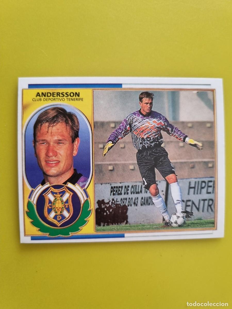 Cromos de f&uacute;tbol: LIGA ESTE 96 97 1996 1997 NUNCA PEGADO SIN PEGAR FICHAJE 21 ANDERSSON TENERIFE AR1026
