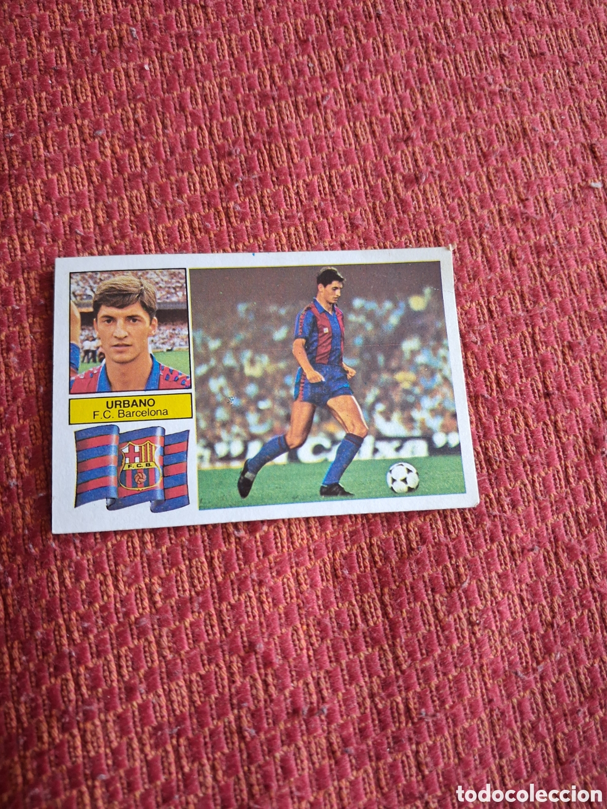 Cromos de f&uacute;tbol: Liga este 82 83 urbano del Barcelona recuperado del &aacute;lbum ver fotos