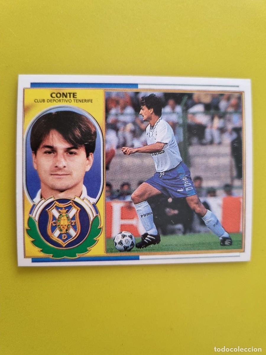 Cromos de f&uacute;tbol: LIGA ESTE 96 97 1996 1997 NUNCA PEGADO SIN PEGAR CONTE TENERIFE AR1026