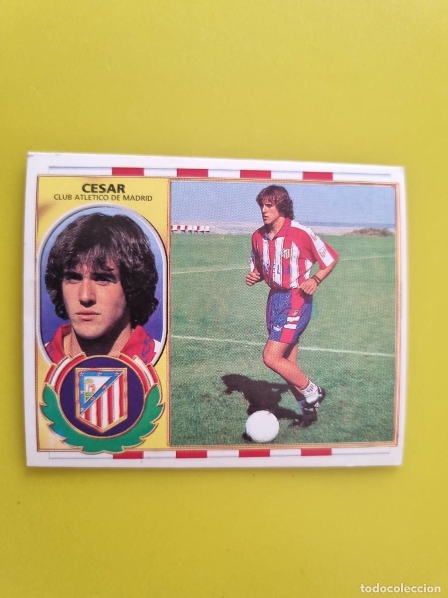 Cromos de f&uacute;tbol: LIGA ESTE 96 97 1996 1997 NUNCA PEGADO SIN PEGAR FICHAJE 28 CESAR AT DE MADRID AR1026
