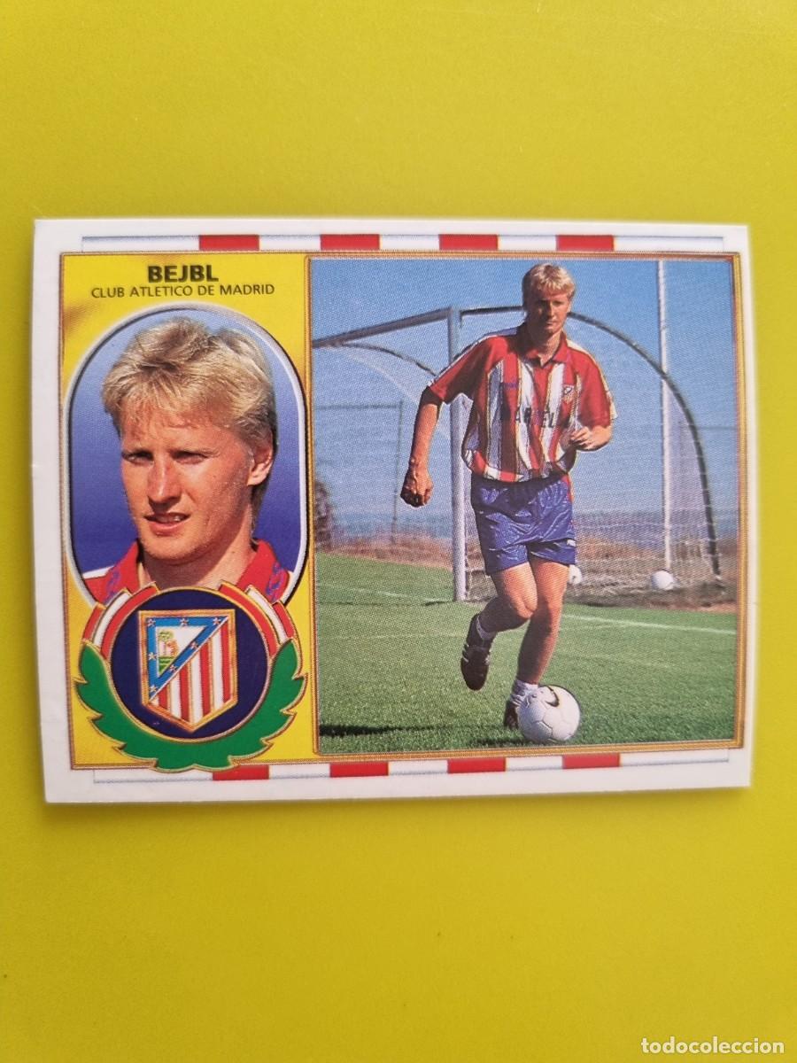 Cromos de f&uacute;tbol: LIGA ESTE 96 97 1996 1997 NUNCA PEGADO SIN PEGAR BEJBL AT DE MADRID AR1026