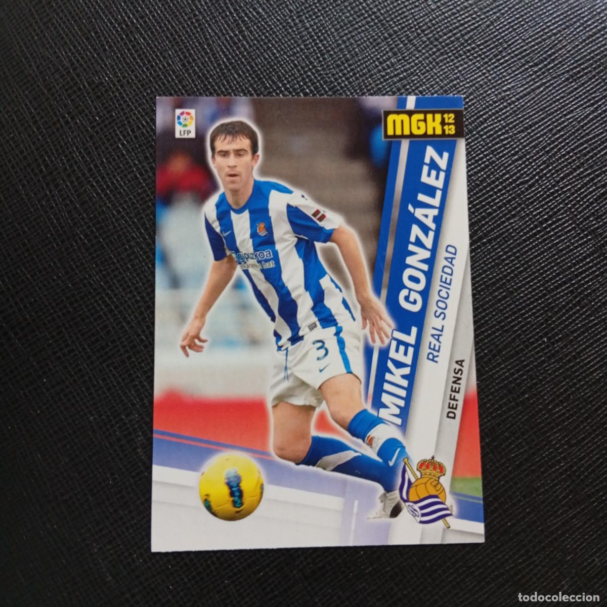 Cromos de f&uacute;tbol: 275 MIKEL GONZALEZ REAL SOCIEDAD MEGACRACKS 2012 2013 CROMO 12 13 FUTBOL LIGA - A201 PG39