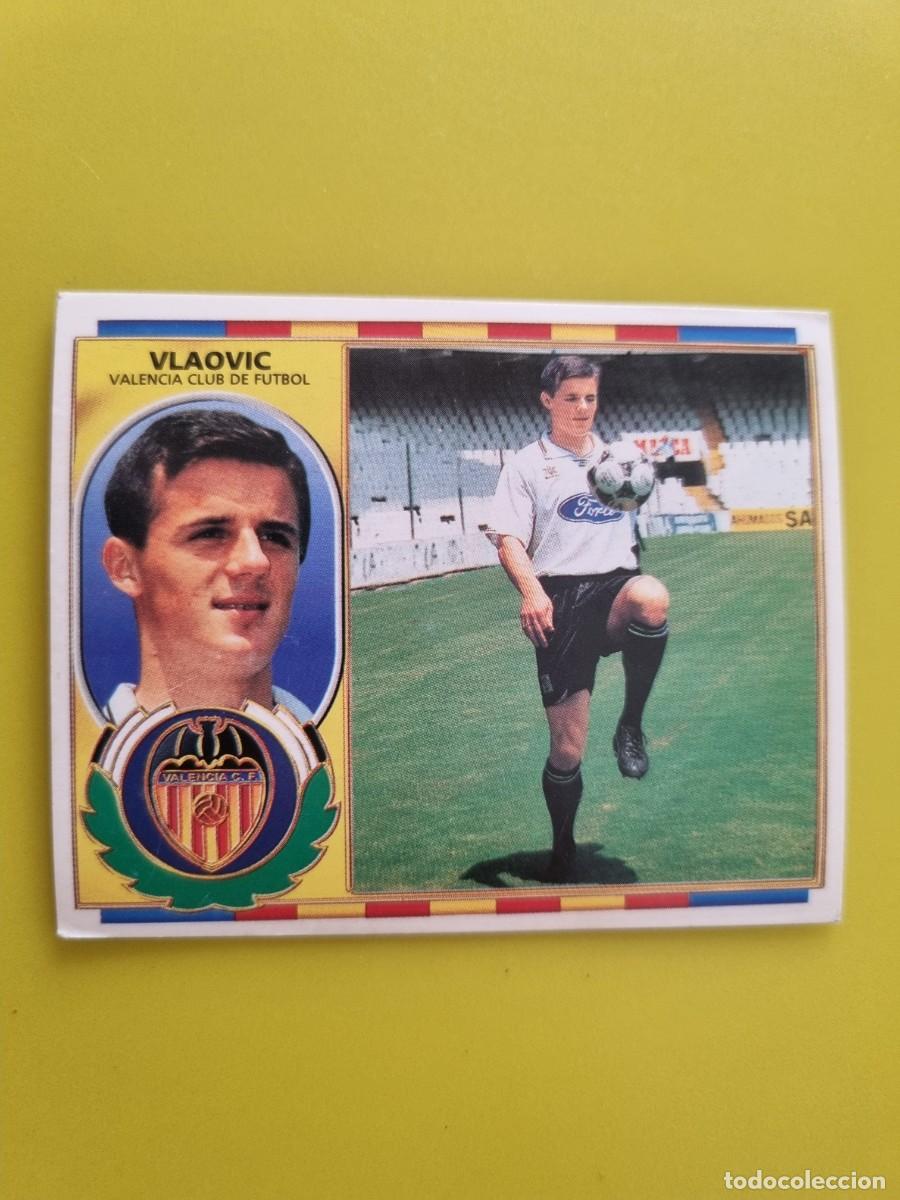 Cromos de f&uacute;tbol: LIGA ESTE 96 97 1996 1997 NUNCA PEGADO SIN PEGAR FICHAJE 11 VLAOVIC VALENCIA AR1026