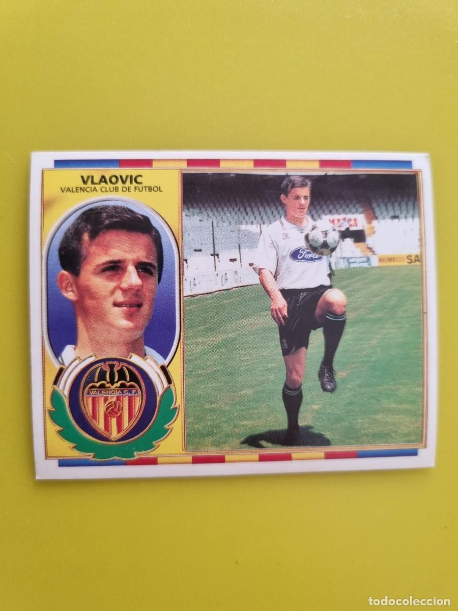 Cromos de f&uacute;tbol: LIGA ESTE 96 97 1996 1997 NUNCA PEGADO SIN PEGAR FICHAJE 11 VLAOVIC VALENCIA AR1026